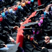 Cérémonie de remise de diplômes de doctorat