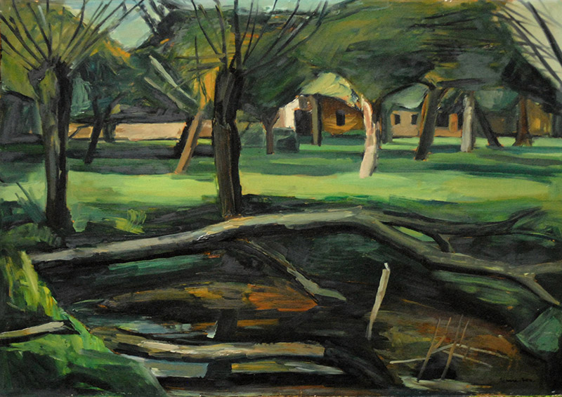 Paysage (ca 1960) d'André Lemaître