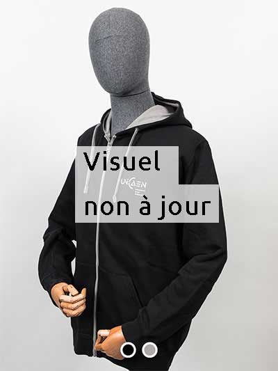 Sweat à capuche zippé