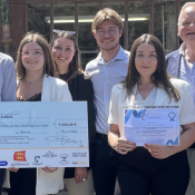 Prix 2022 de la Vocation Internationale, décerné à des étudiants de LEA