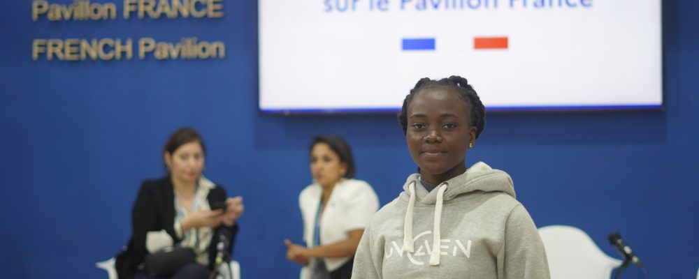 You are currently viewing Charlène Agbehonou, porter la voix de la jeunesse à la COP 27
