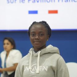 Charlène Agbehonou, porter la voix de la jeunesse à la COP 27
