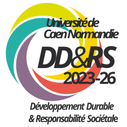 Label DD&RS développement durable et de responsabilité sociétale - Université de Caen Normandie