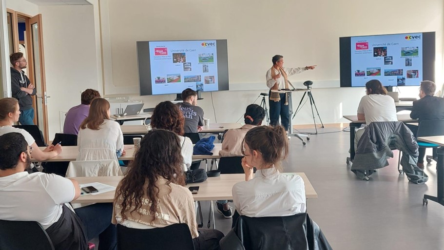 Formation des étudiantes et étudiants relais du BVE avant leur déploiement sur les campus