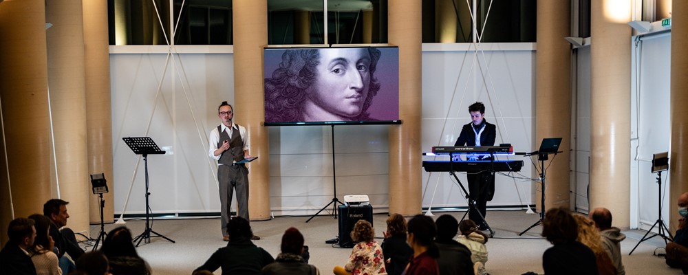 Visuel lecture-concert L'anniversaire de Blaise Pascal