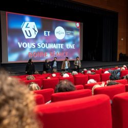 Projection en avant-première du film Les Derniers Hommes à l'amphithéâtre Pierre Daure