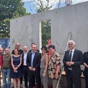 Pose de la première pierre de l’extension de la plateforme Cyceron