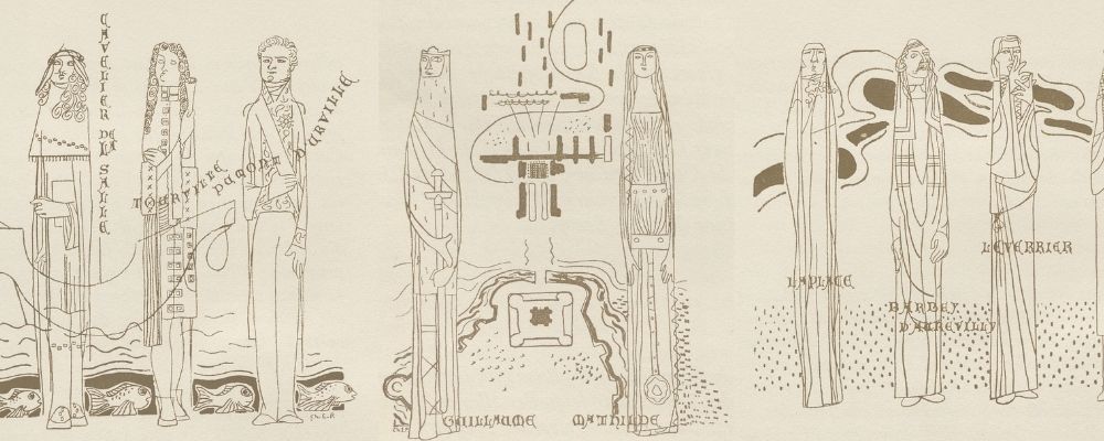 Illustration de Guillaume le Conquérent, Mathilde et le campus 1 pour les journées européennes du patrimoine